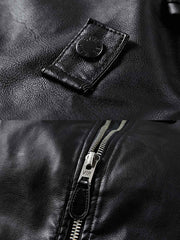 中綿MA-1レザーフライトジャケット