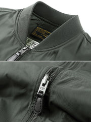 P-35 MA-1レザーフライトジャケット