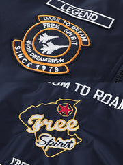 T-33/F-80 戦闘機刺繍バッジ MA-1フライトジャケット