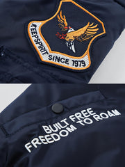 T-33/F-80 戦闘機刺繍バッジ MA-1フライトジャケット