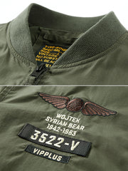 Voytek マジックテープMA-1フライトジャケット