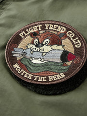 Voytek マジックテープMA-1フライトジャケット