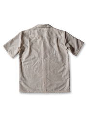 アロハ ヴィンテージ ホワイト古巴襟シャツ