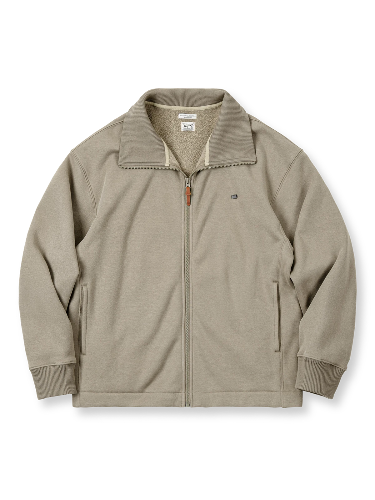 ヴィンテージテニススウェットをベースにしたアメカジスタイルのハイネックトレーナー