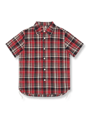 アメリカンウエスタンチェック柄のワークシャツ