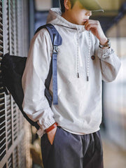 Anorak ハーフジップスウェットジャケット