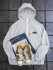 Anorak ハーフジップスウェットジャケット