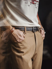 ヘヴィデューティーアンティークレザーベルト