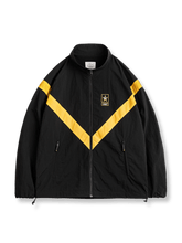 ARMYスタイルV字配色トレーニングジャケット