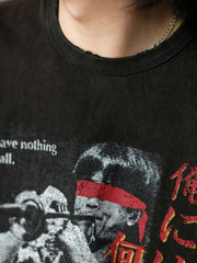 BANDTEE 水洗ロックTシャツ