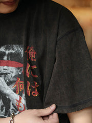 BANDTEE 水洗ロックTシャツ