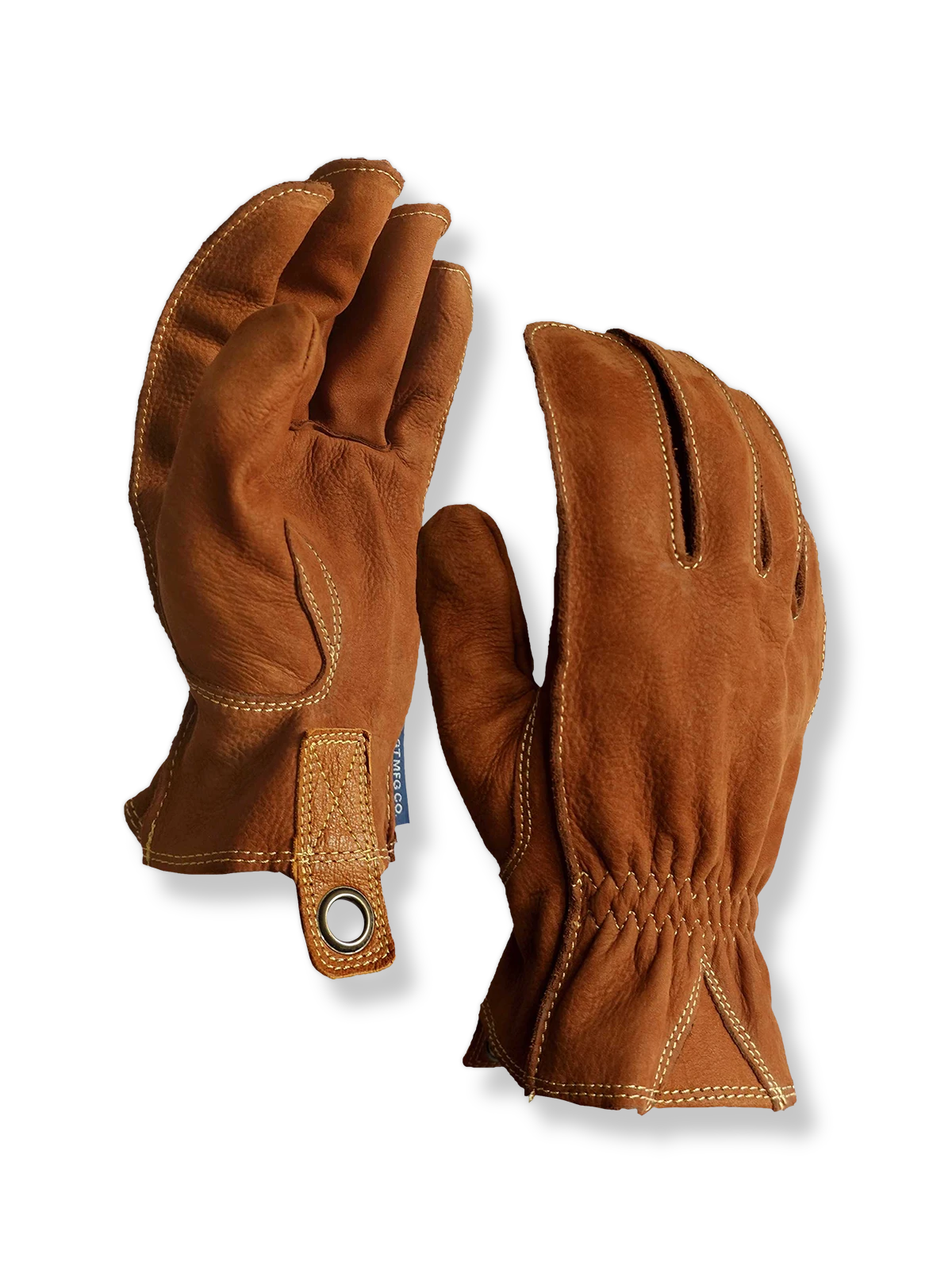 ベアクロウレザー製ライディング用グローブ。高品質スエードレザーと立体裁断、補強縫製で耐久性と快適性を追求したデザイン。