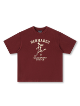 「BERNABEU」ロゴとサッカー選手プリントが特徴の280gヘビーウェイトTシャツ
