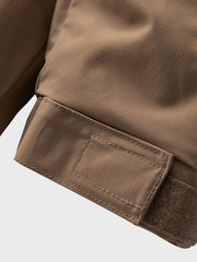 BIGポケット フード付き中綿ジャケット