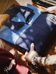 ワッフル地 ジップアップ トレーニングジャケット