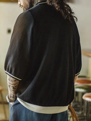 ストライプカラーポロ オーバーサイズ