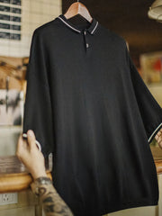 ストライプカラーポロ オーバーサイズ