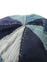 ボロパッチワーク八角帽