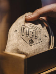 Boroパッチワーク レザーバングル