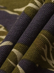 カモフラージュ×レオパードパッチワークカーゴショーツ