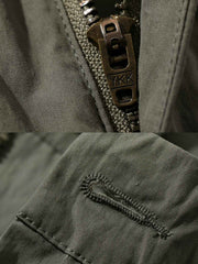 CHINOアーチカットアウトドアカジュアルワークパンツのディテール