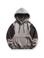 パネル切り替えデザインが印象的なCITYBOYスタイルのフーディー