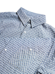 クラシックチェック&ラインストーンシャツ