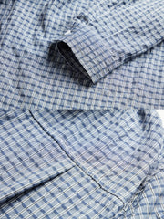 クラシックチェック&ラインストーンシャツ