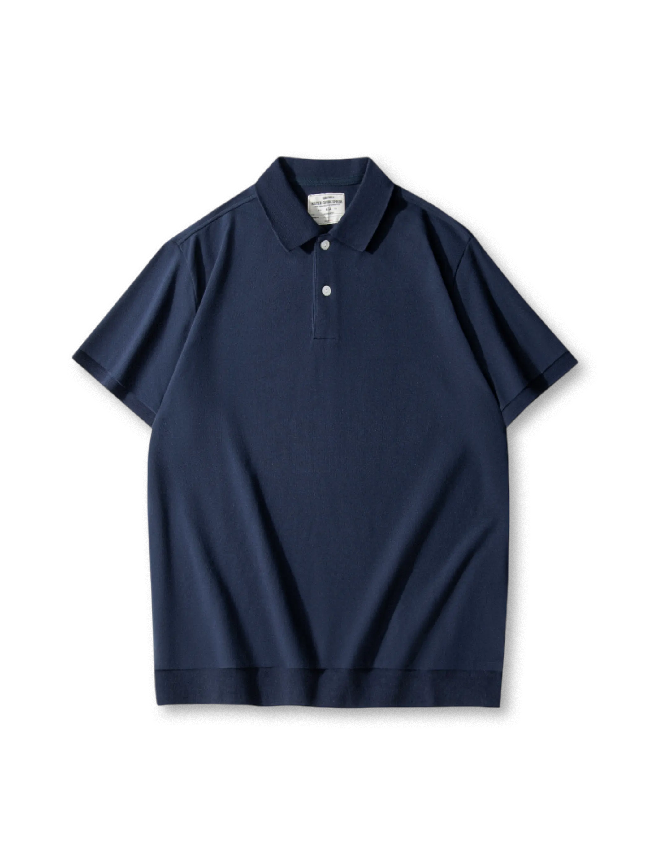 John Brooksの伝統を受け継ぎ、双糸コットン素材と洗練デザインが特徴のクラシックイタリアンポロシャツ