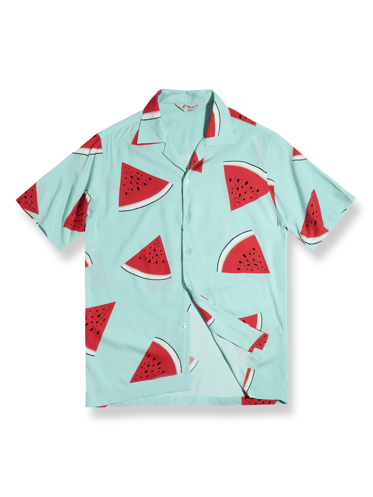 クラシックスイカ柄ハワイアンシャツ。