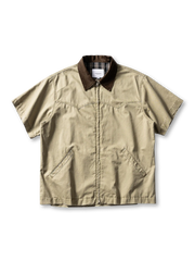 ワイドシルエットとダブルジップが特徴のデトロイトヴィンテージワークシャツ