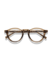 コーヒーブラウンのブルーライトカットメガネ