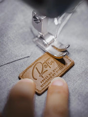 コントラストカラー 長袖シャツ