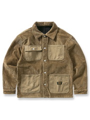 裏起毛付きコーデュロイワークジャケット