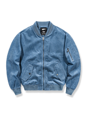 コーデュロイ素材のMA-1フライトジャケット