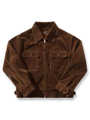 8Wコーデュロイとフラップポケットが映えるヴィンテージIKEジャケット