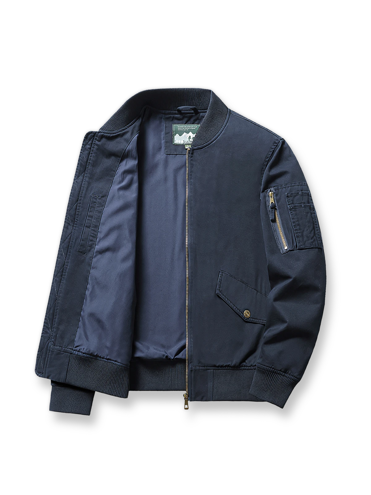 綿素材のフライトジャケットの製品イメージ