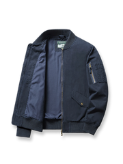 綿素材のフライトジャケットの製品イメージ
