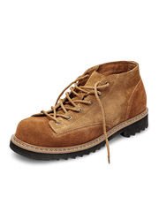 牛革裏使いとパラフィン加工によるムラ感が特徴の履き心地良いモンキーブーツ