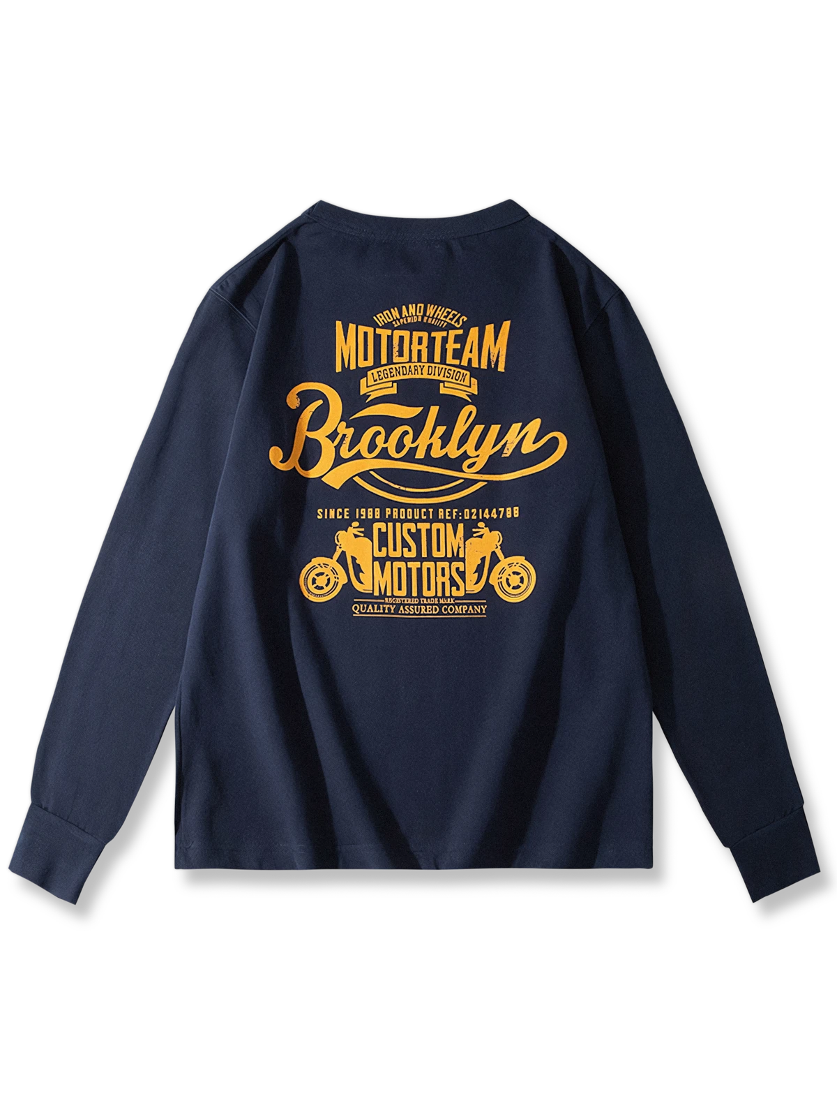 「Brooklyn」プリントのクルーネックスウェットの製品イメージ