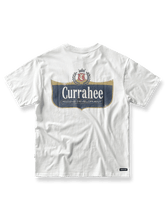 Curraheeと506空挺歩兵連隊のエンブレムが背面にプリントされたヘビーウェイト半袖Tシャツ