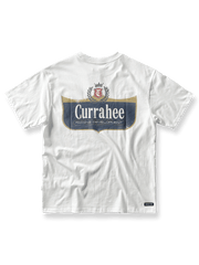 Curraheeと506空挺歩兵連隊のエンブレムが背面にプリントされたヘビーウェイト半袖Tシャツ