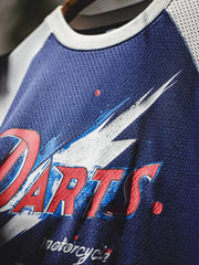 DARTS ラグランメッシュ長袖Tシャツ