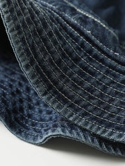 インディゴデニムフィッシャーマンハット