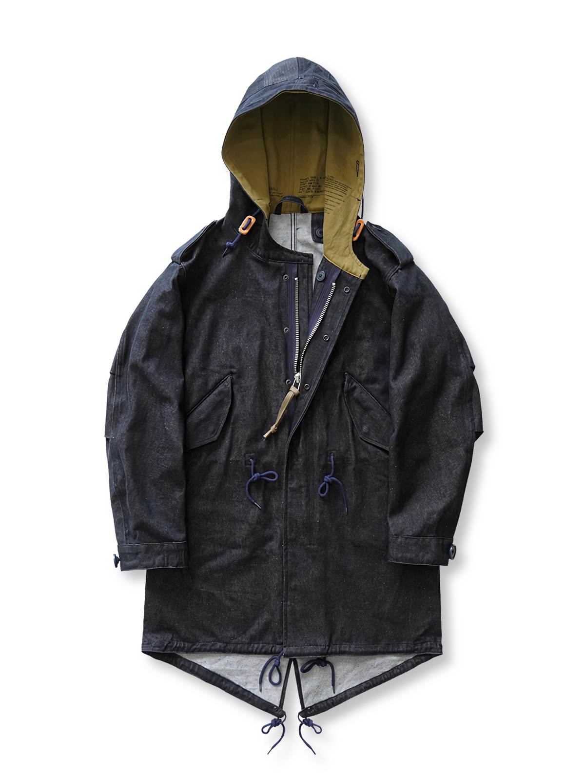 デニム素材のM51フィッシュテールコート