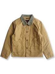 取り外し可能なウールインナー付きのハンティングジャケット