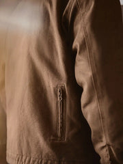 J001型 デトロイトジャケット ヘビーツイル キルティング裏地仕様