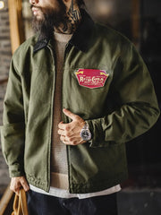 J001型 デトロイトジャケット ヘビーツイル キルティング裏地仕様