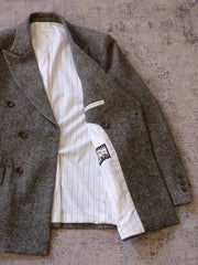 ドネガルツイード ダブルブレストジャケット