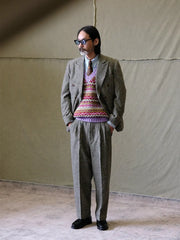 ドネガルツイード ダブルブレストジャケット